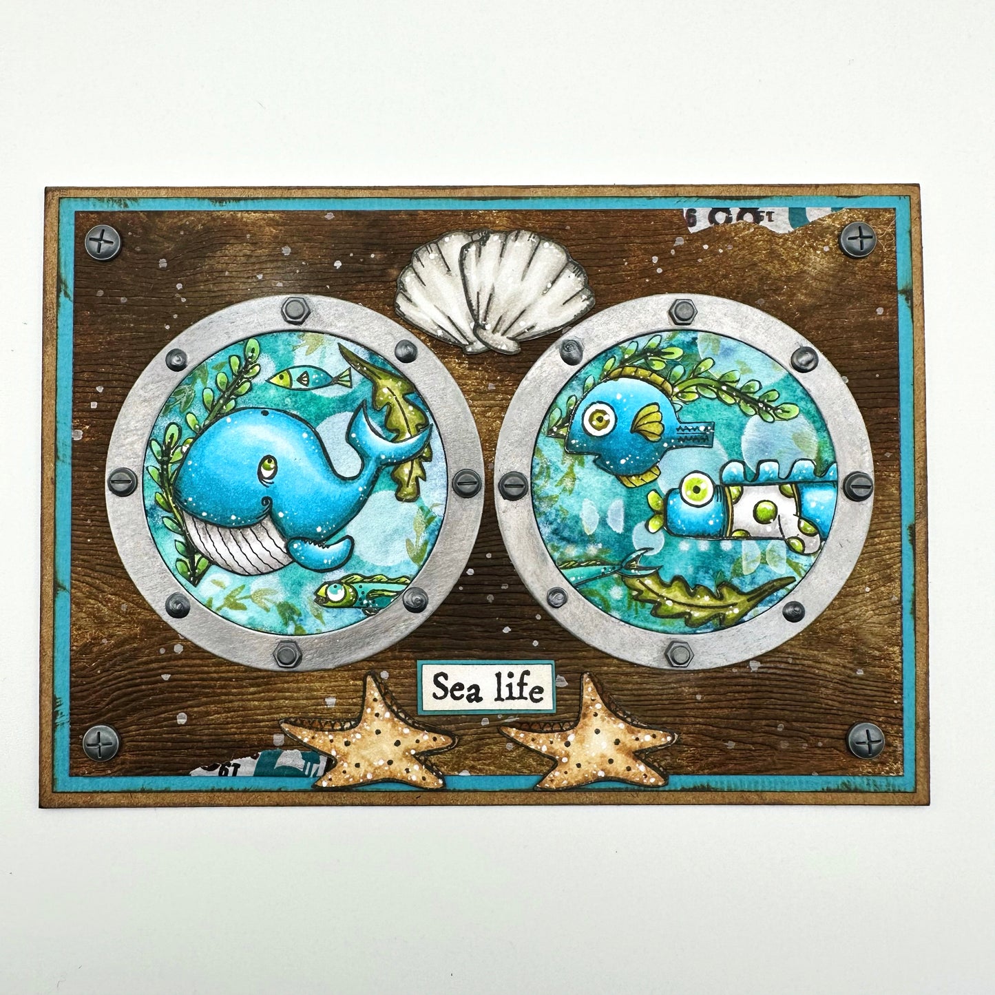 TP-858 - A7 Clear Stamp Set - Plenty of Fish