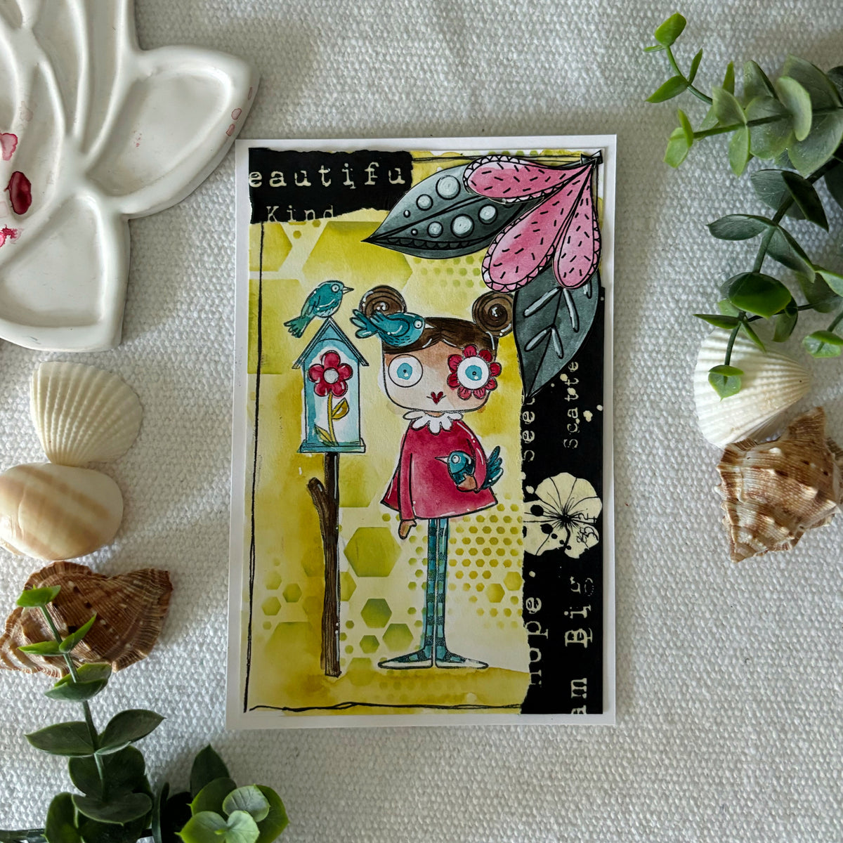 #1131 - A7 Stamp Set - Birds Of A Feather