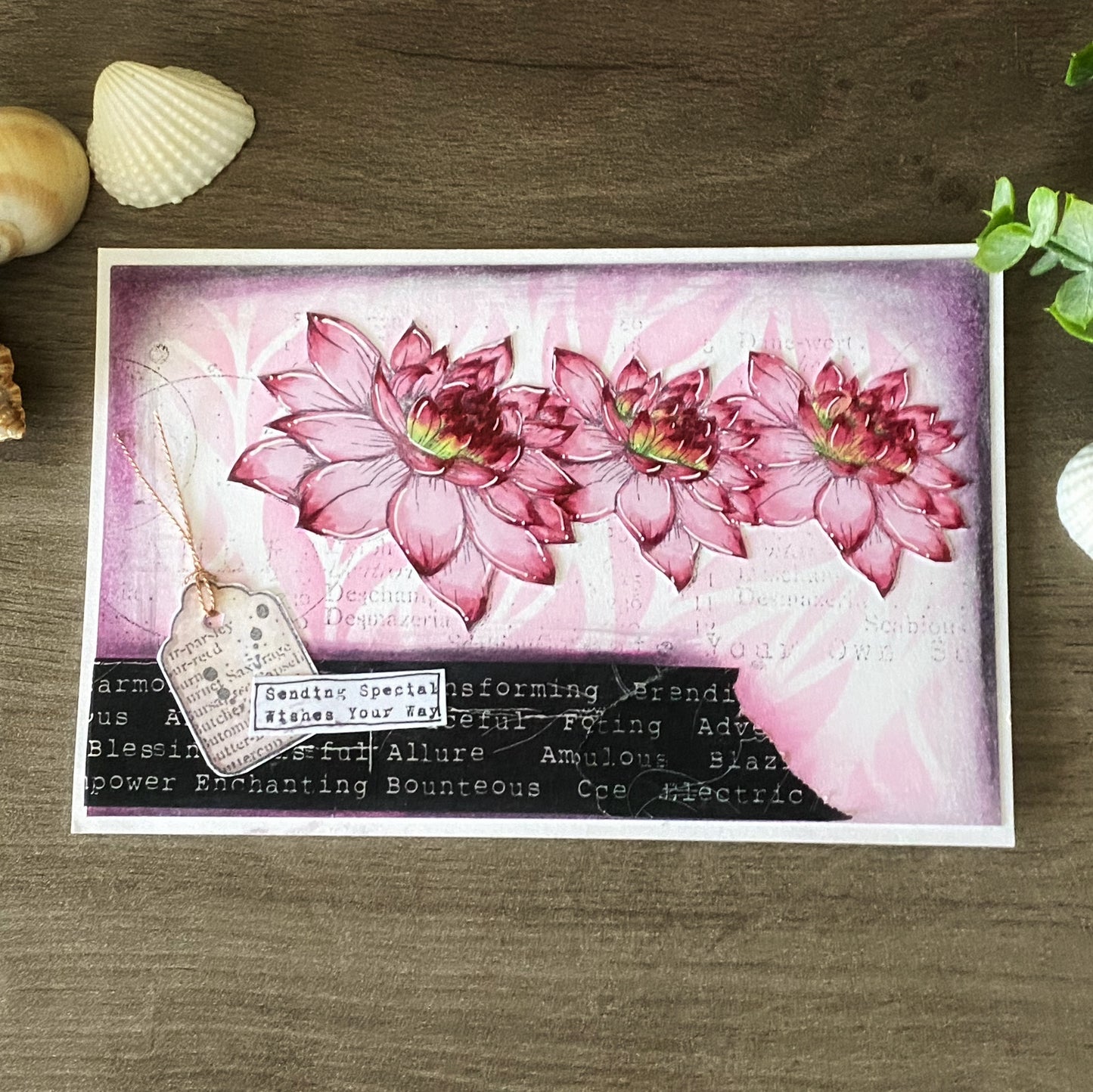PC-155 - 6"x6" Stencil - Folium
