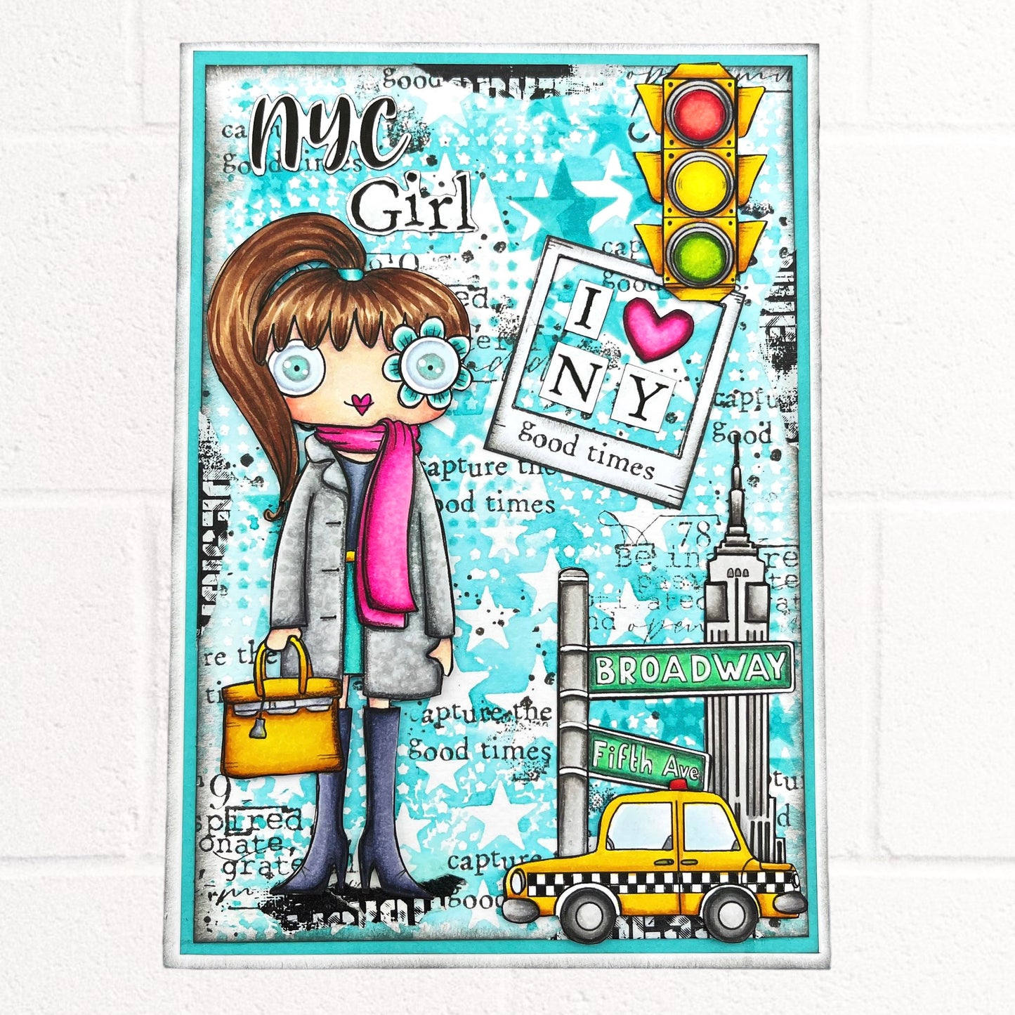 #1012 - A6 Stamp Set - NYC