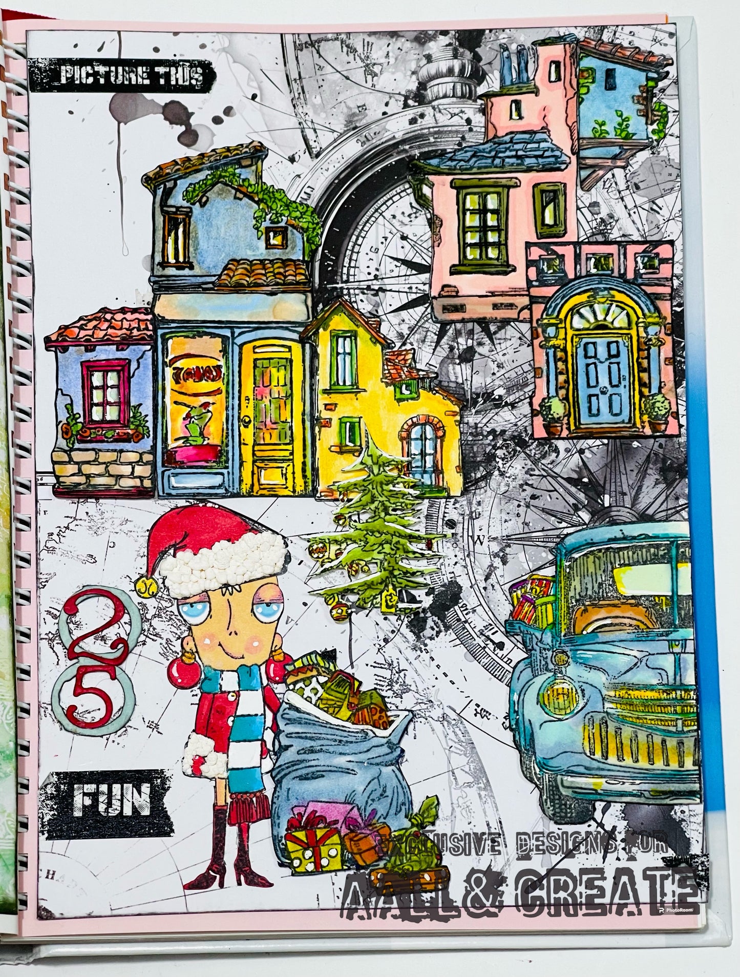 #947 - A7 Stamp Set - HoliDEE