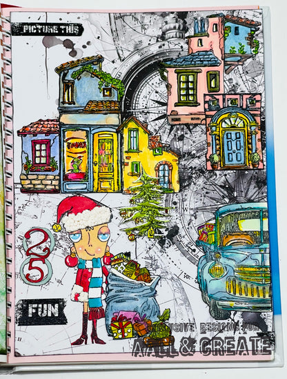 #947 - A7 Stamp Set - HoliDEE