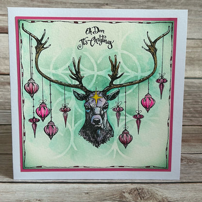 Set of 2 Stamp Sets - Deer Oh Deer & Candy Town Elves