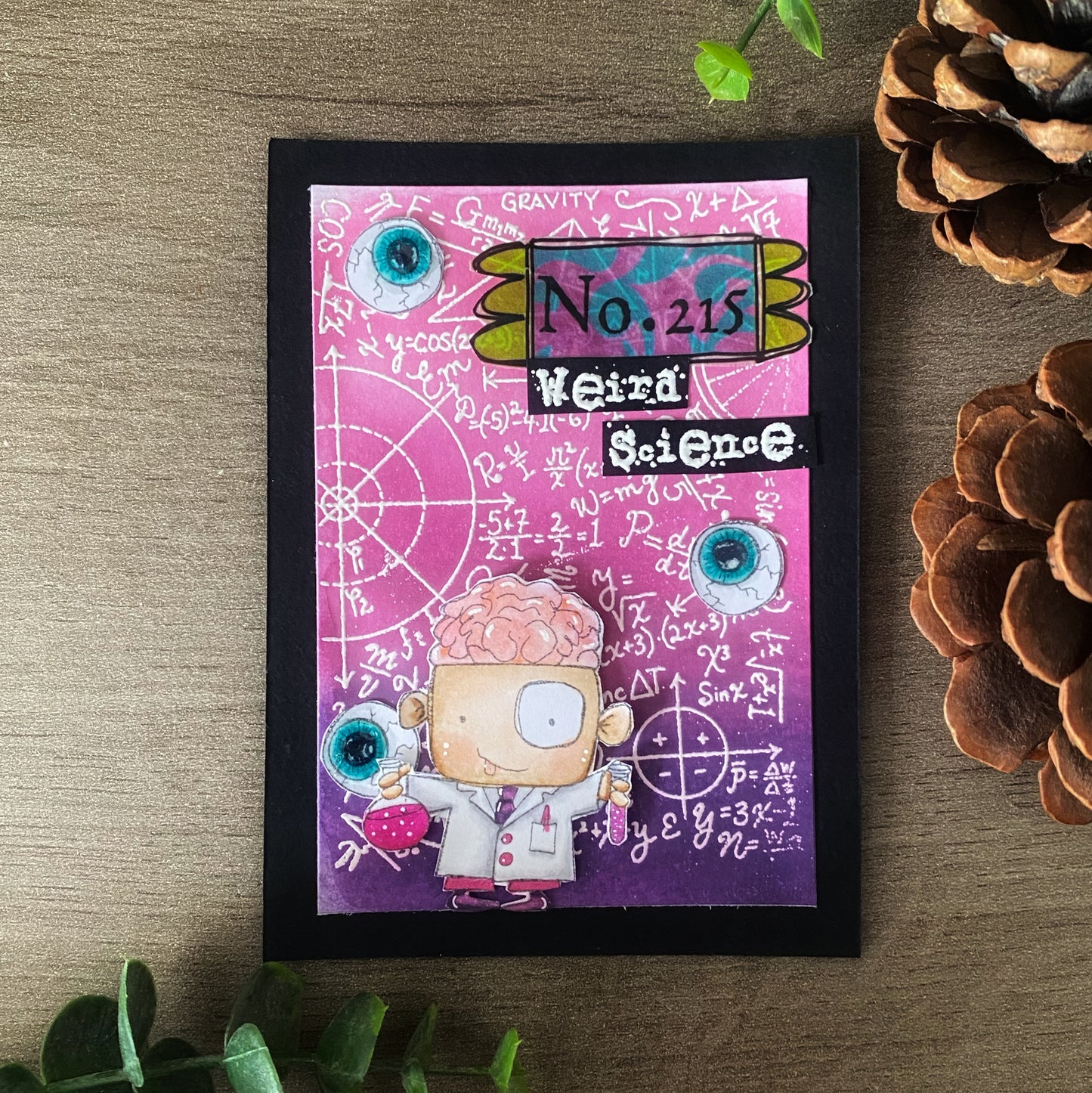 TP-957 - A7 Stamp Set - Weird Science