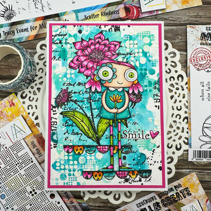 TP-813 - A7 Clear Stamp Set - Smile