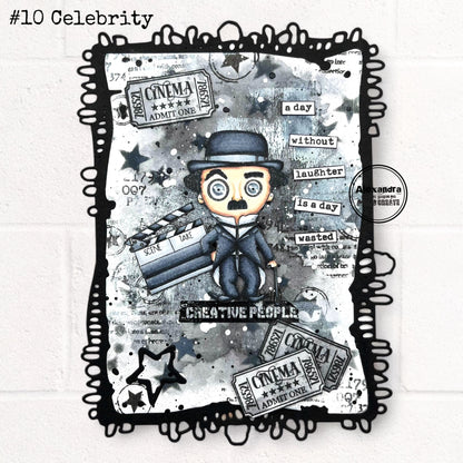 TP-428 - A7 Clear Stamp Set - Charlie