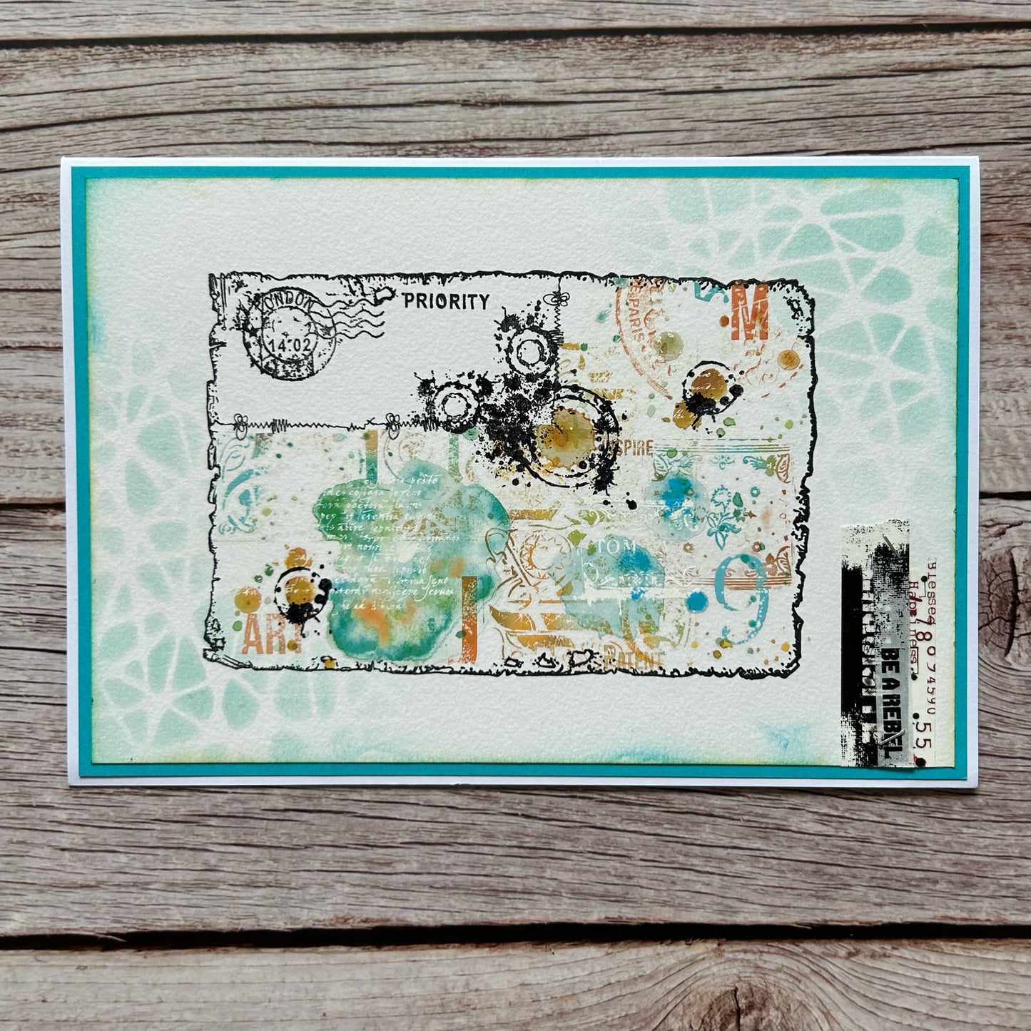 #1158 - A8 Stamp Set - Franking