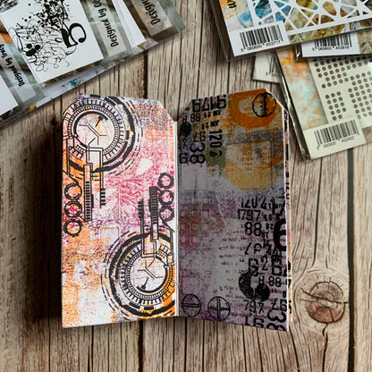 TP-372 - A6 Clear Stamp Set - Textural Elements