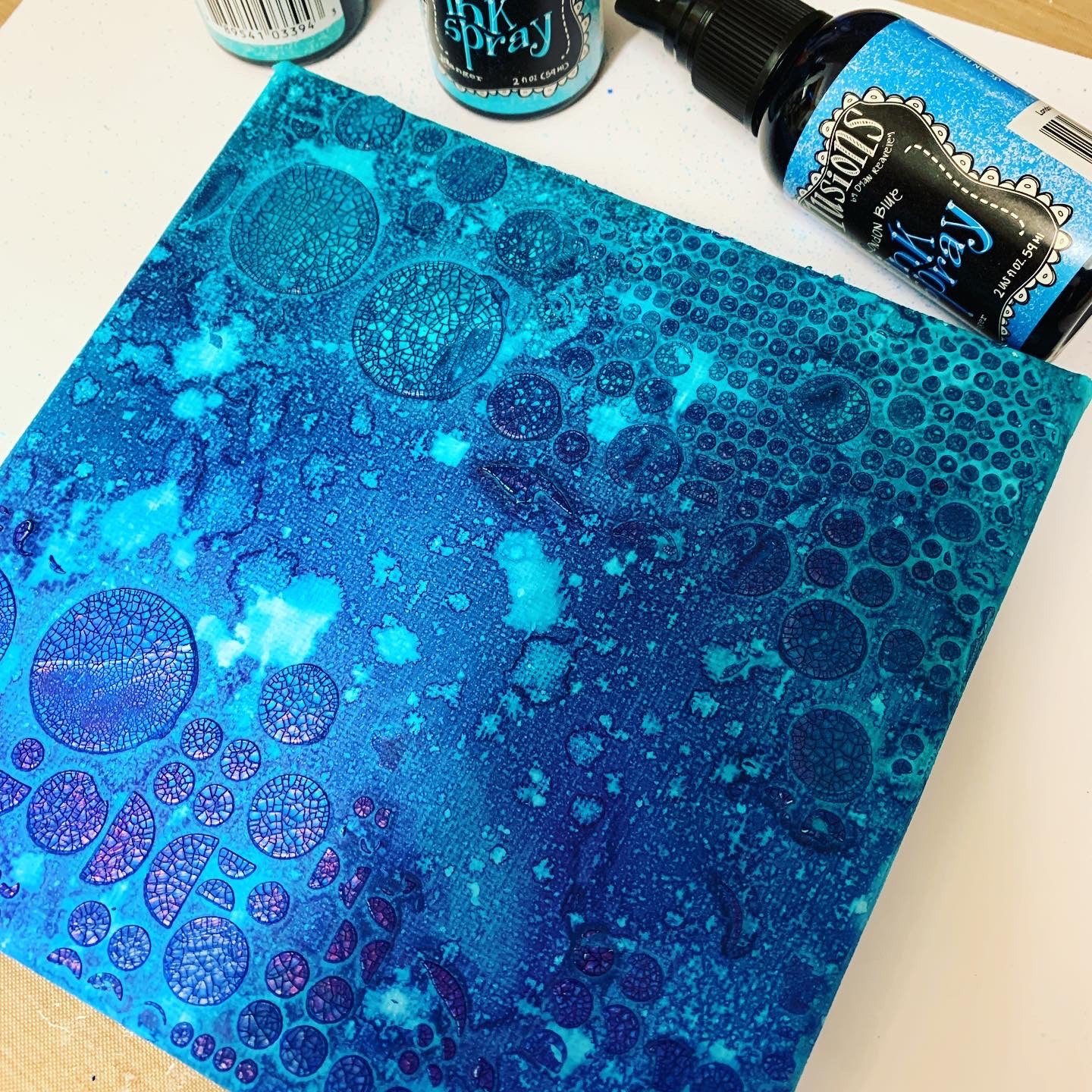 #87 - A4 Stencil - Totally Dotty