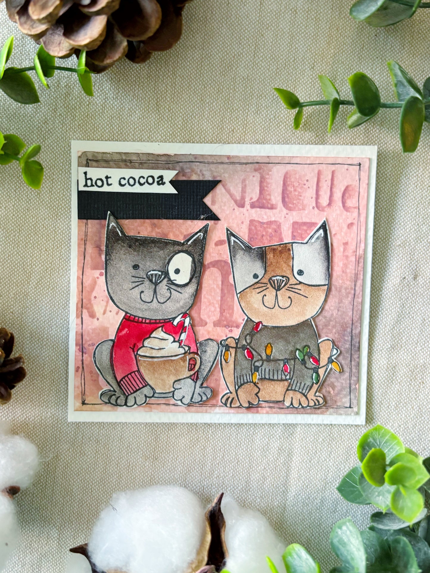 #740 - A7 Clear Stamp Set - Light It Up