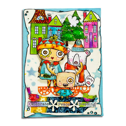 #944 - A7 Stamp Set - Snow Good