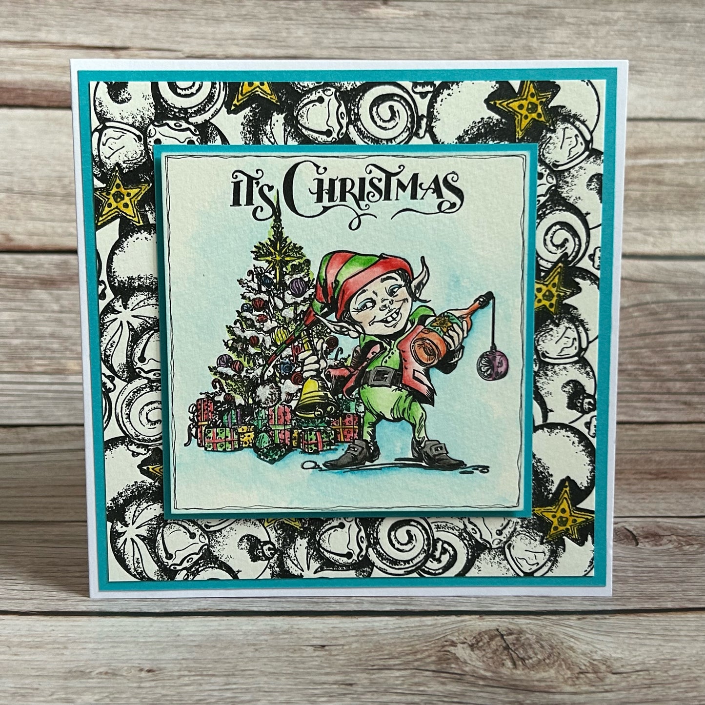 TP-999 - A5 Stamp Set - Candy Town Elves