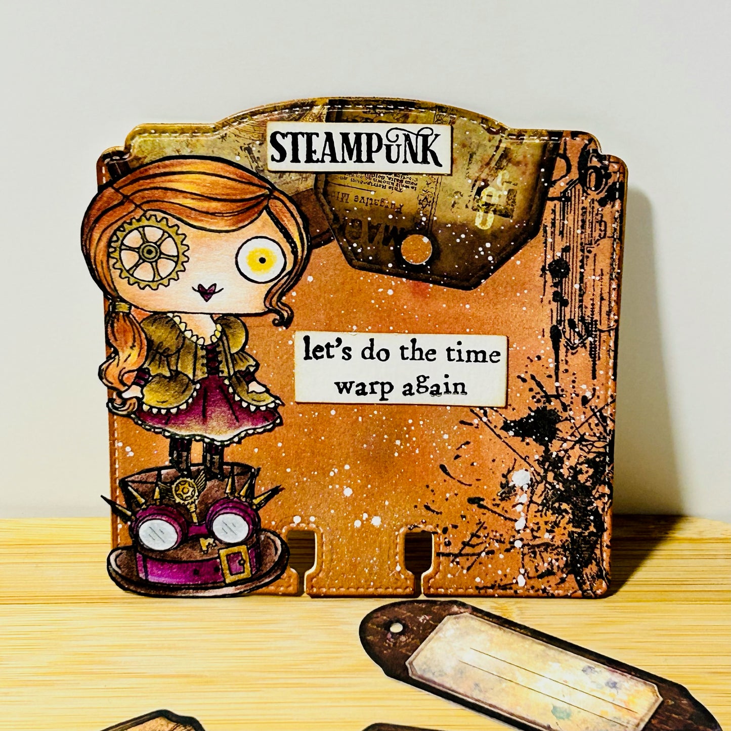 TP-472 - A7 Clear Stamp Set - Time Warp