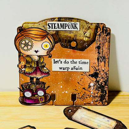 TP-472 - A7 Clear Stamp Set - Time Warp