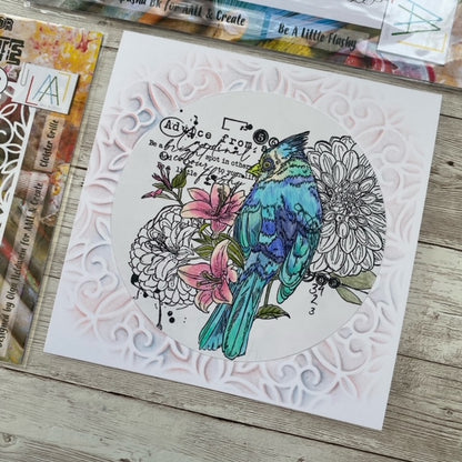 TP-744 - A5 Clear Stamp Set - Be A Little Flashy