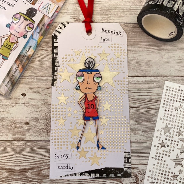 PC-126 - 6"x6" Stencil - Lotza Starz