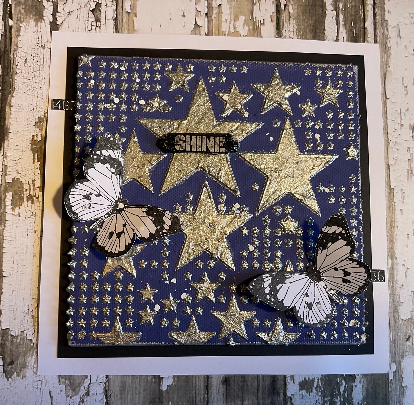 PC-126 - 6"x6" Stencil - Lotza Starz