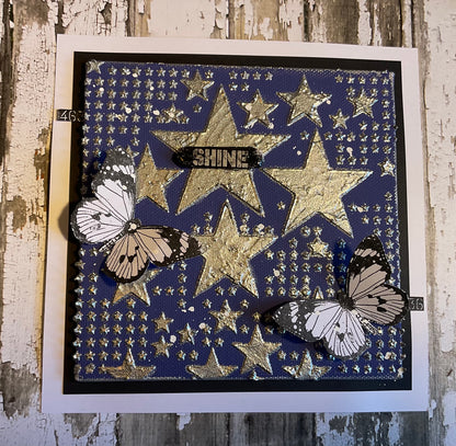 PC-126 - 6"x6" Stencil - Lotza Starz