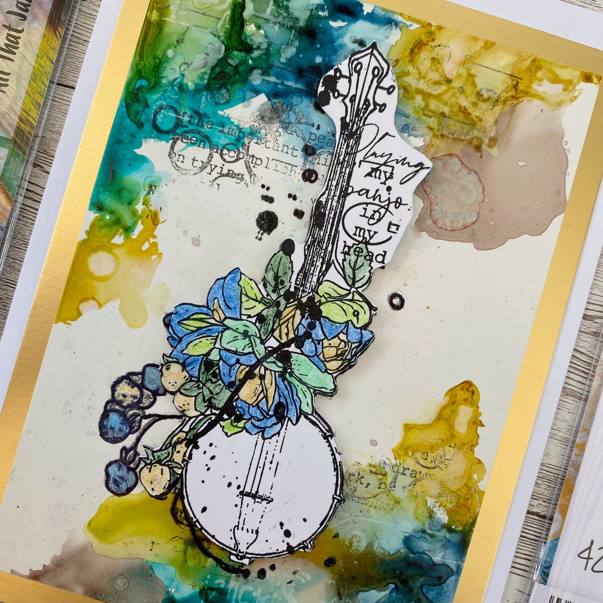 TP-683 - A5 Clear Stamp Set - All That Jazz