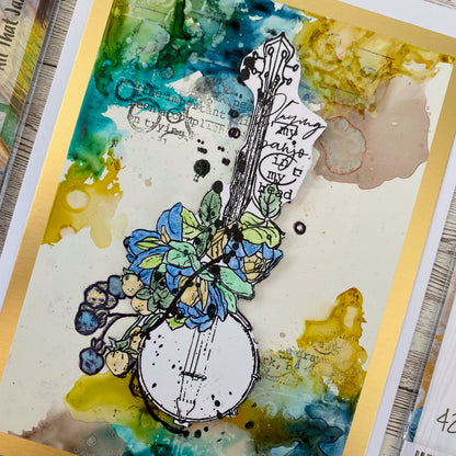 TP-683 - A5 Clear Stamp Set - All That Jazz
