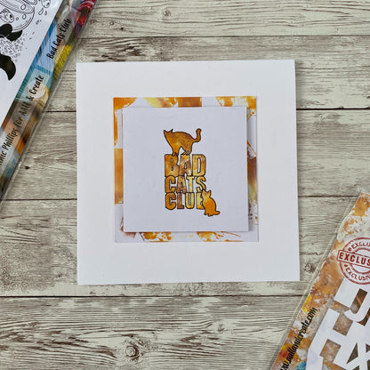TP-793 - A5 Clear Stamp Set - Bad Cats Club