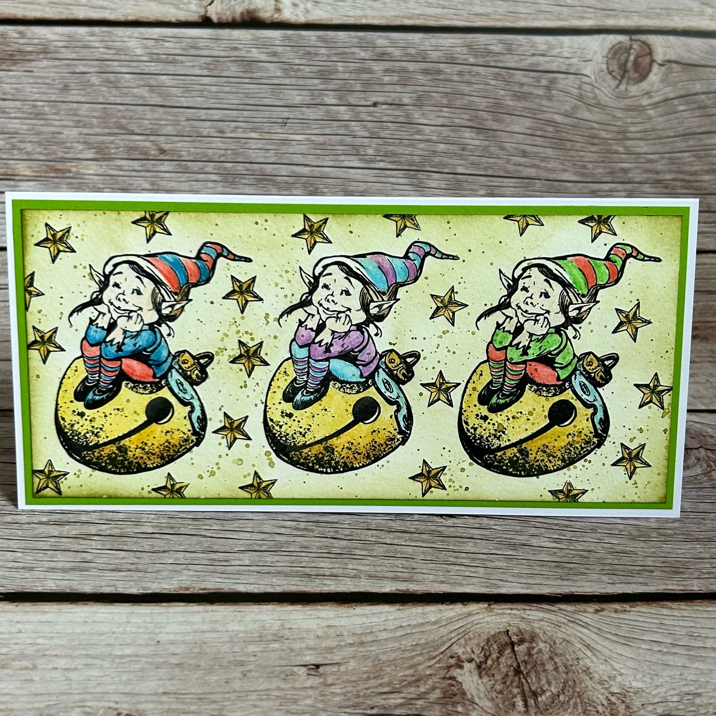 Set of 4 Stamp Sets - All Aboard, Brum Brum, Fir Wonderland & Jingle Dreams