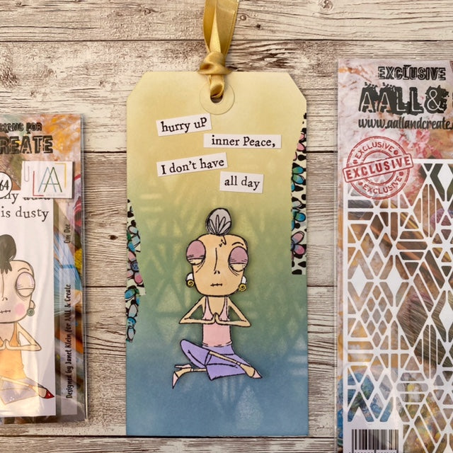 #764 - A7 Clear Stamp Set - Om Dee