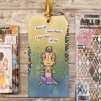 #764 - A7 Clear Stamp Set - Om Dee