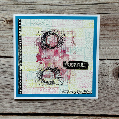 #1156 - A8 Stamp Set - Numero Uno