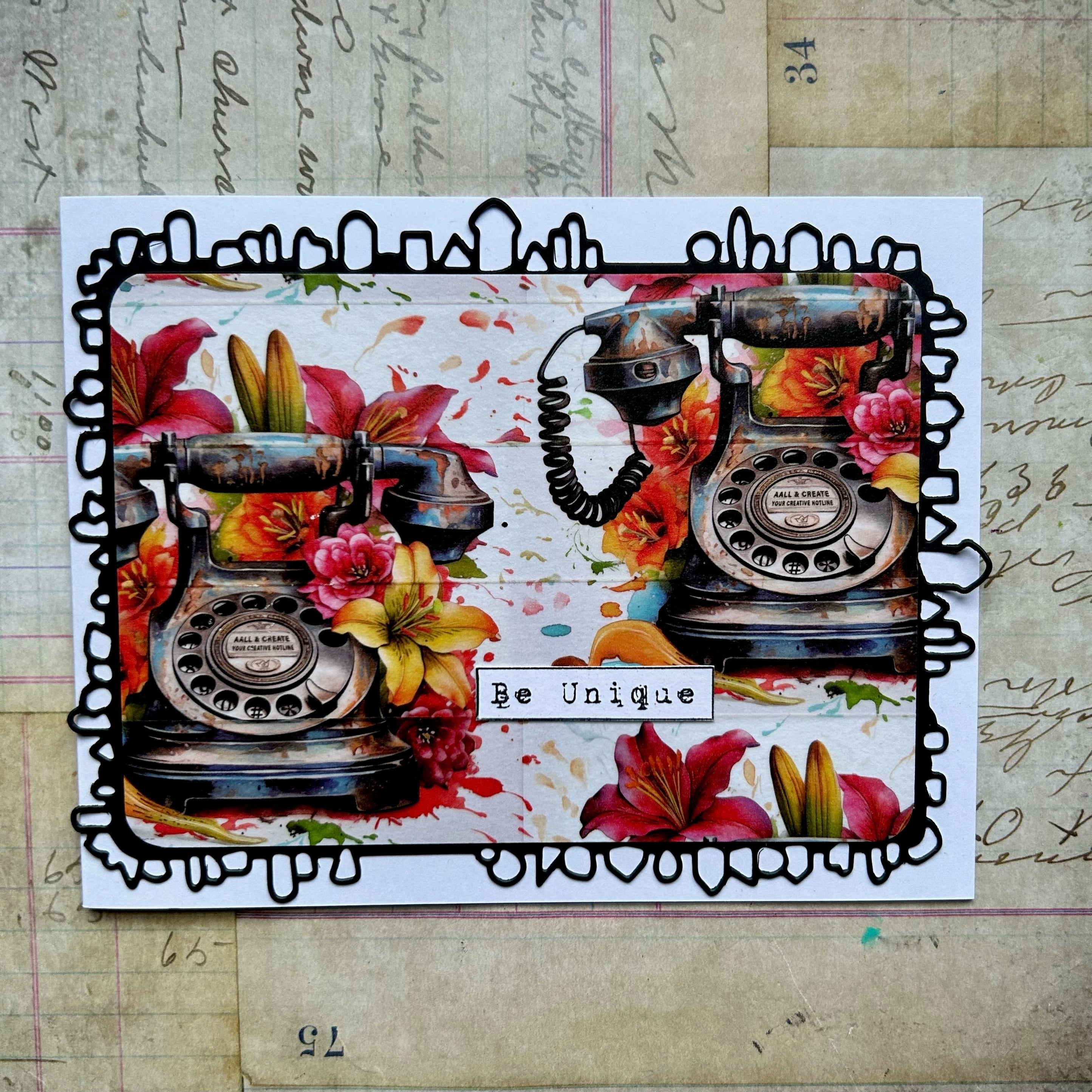 MT-99 - Washi Tape - Hotline Ring (Layer-It-Up!) – AALL & Create