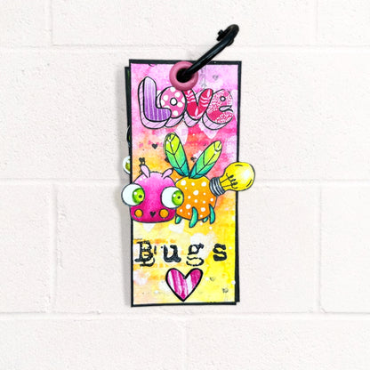 #1039 - A7 Stamp - Buzzie Bugs