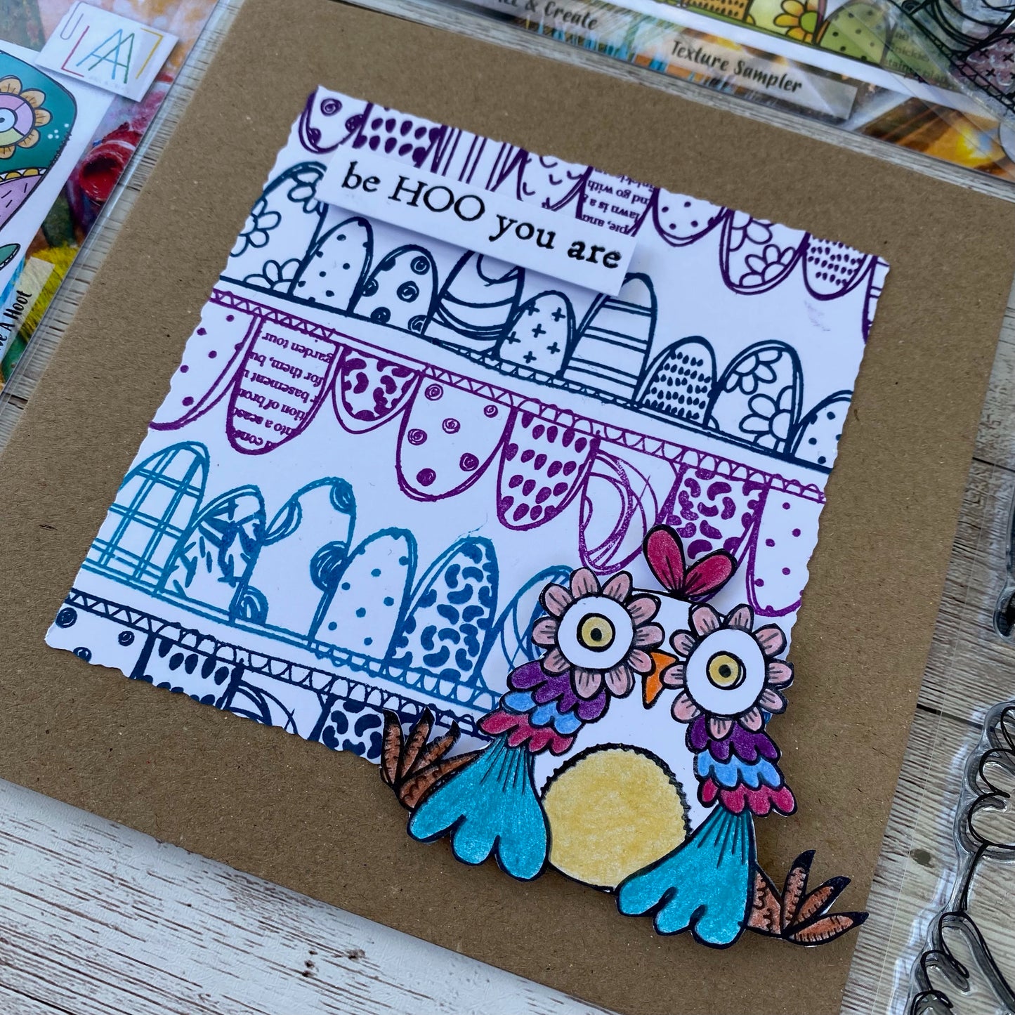 #658 - A6 Clear Stamp Set - Have A Hoot