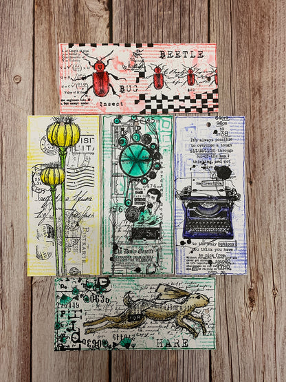 TP-325 - A5 Clear Stamp Set - Time Up