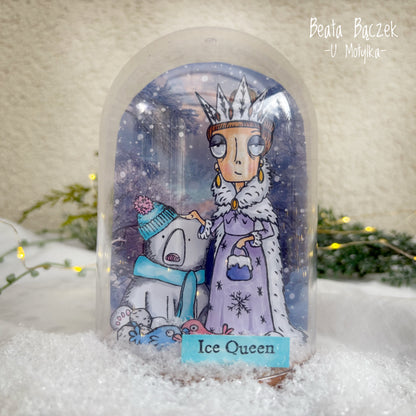 #TP-1308 - A7 Stamp Set - Ice Queen Dee