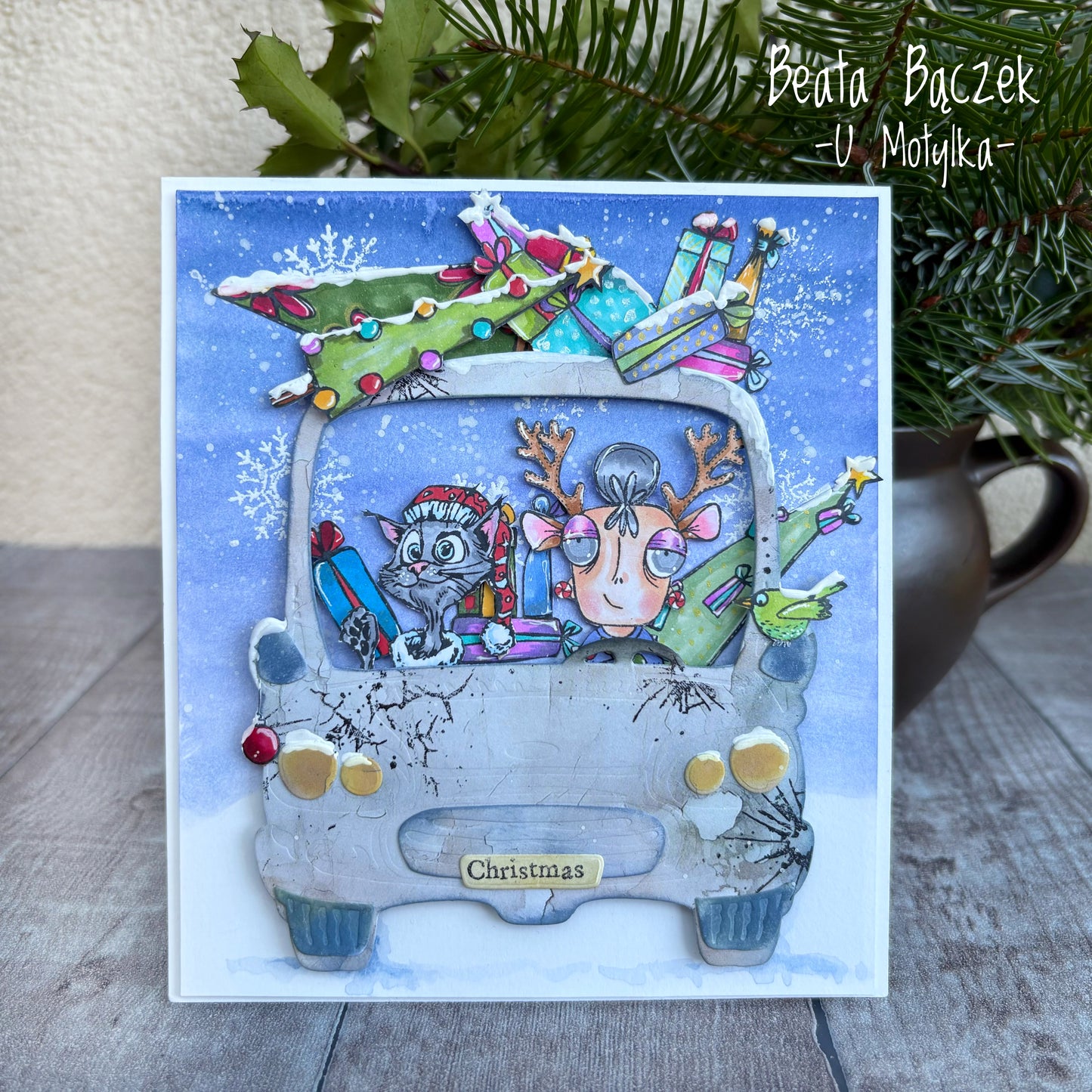 Janet Klein Christmas A7 Stamps Bundle