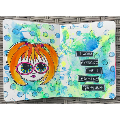 Ranger Dylusions Ink Sprays Blueberry Mimosa