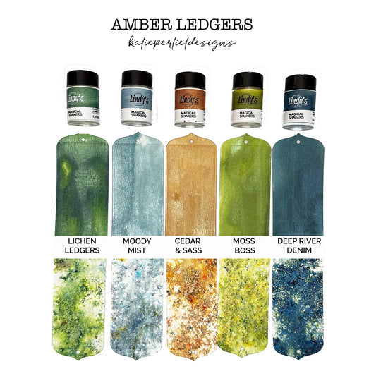 Lindy's Gang Amber Ledgers Magical Shaker 2.0 SET by Katie Pertiet