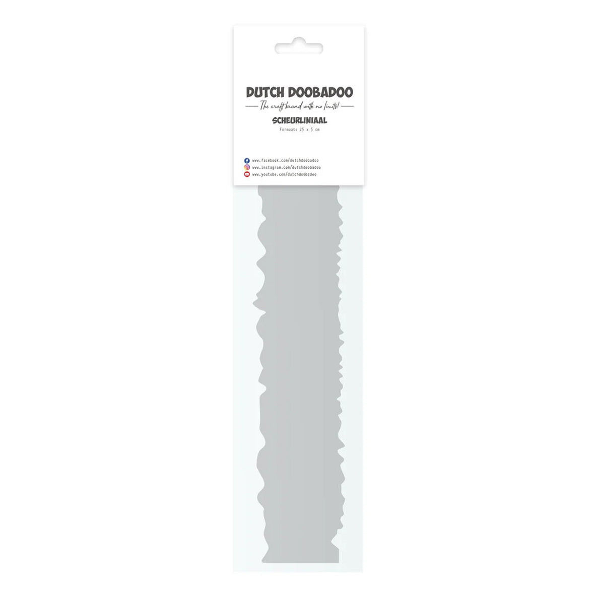 Dodgy Ruler Dutch Doobadoo Tear Ruler – AALL & Create