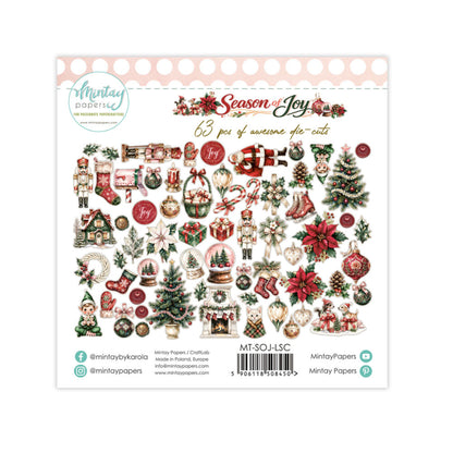 Mintay Season of Joy Paper Die-Cuts (63pcs)