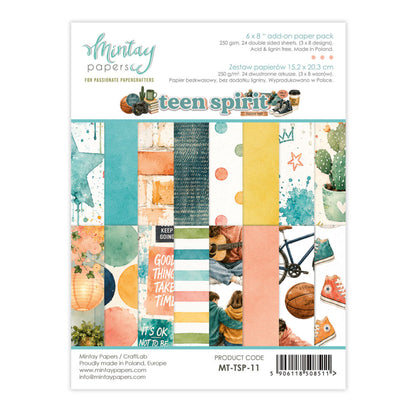 Mintay Teen Spirit 6x8 Inch Add-On Paper Pack