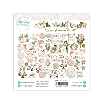 Mintay The Wedding Day Paper Die-Cuts (60pcs)
