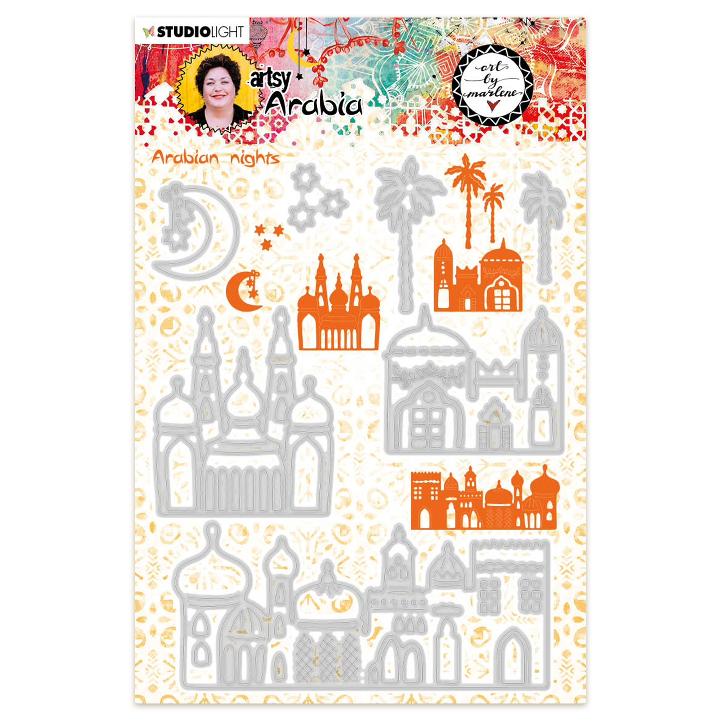 Art By Marlene Artsy Arabia -  Arabian Nights Cutting Dies