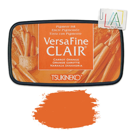Tsukineko VersaFine Clair Inkpad Carrot Orange