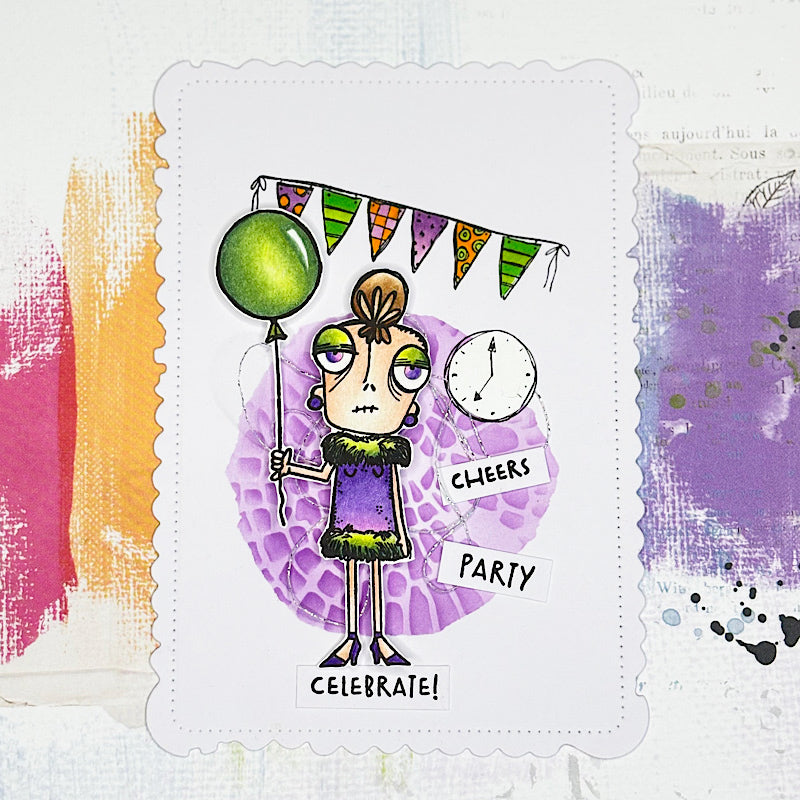 #967 - A7 Stamp Set - Time To Party