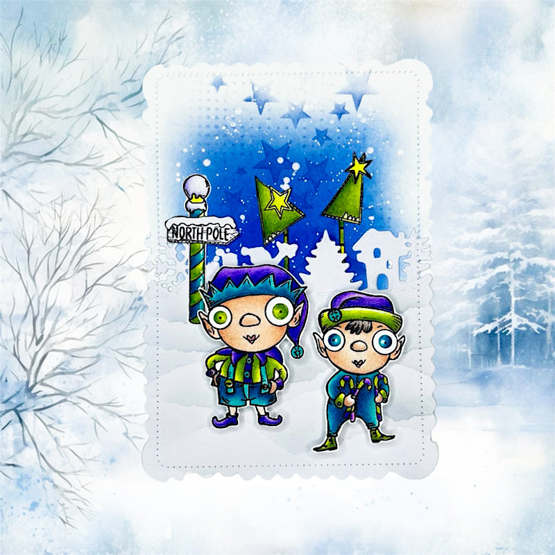 #74 - MemoryDex Die-Cutting Die Set - Snowland