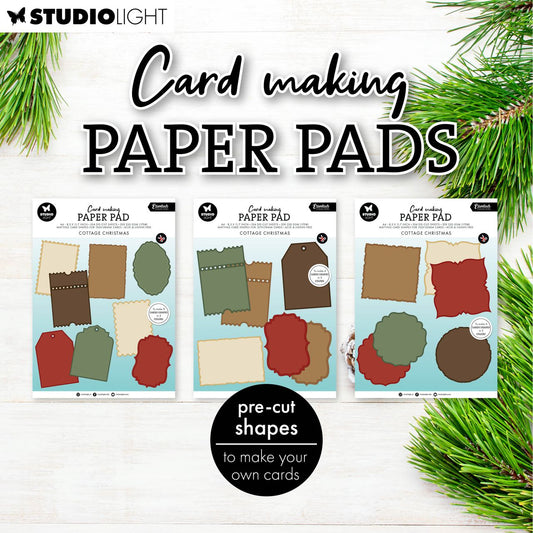 Studio Light Card Making Pad Cottage Christmas Bundle (Save 10%)