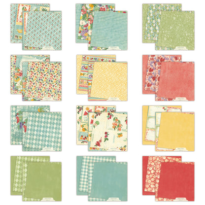 Graphic 45 Slice of Life 8x8 Inch Collection Pack