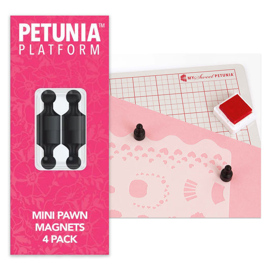 My Sweet Petunia MISTI Mini Pawn Magnets