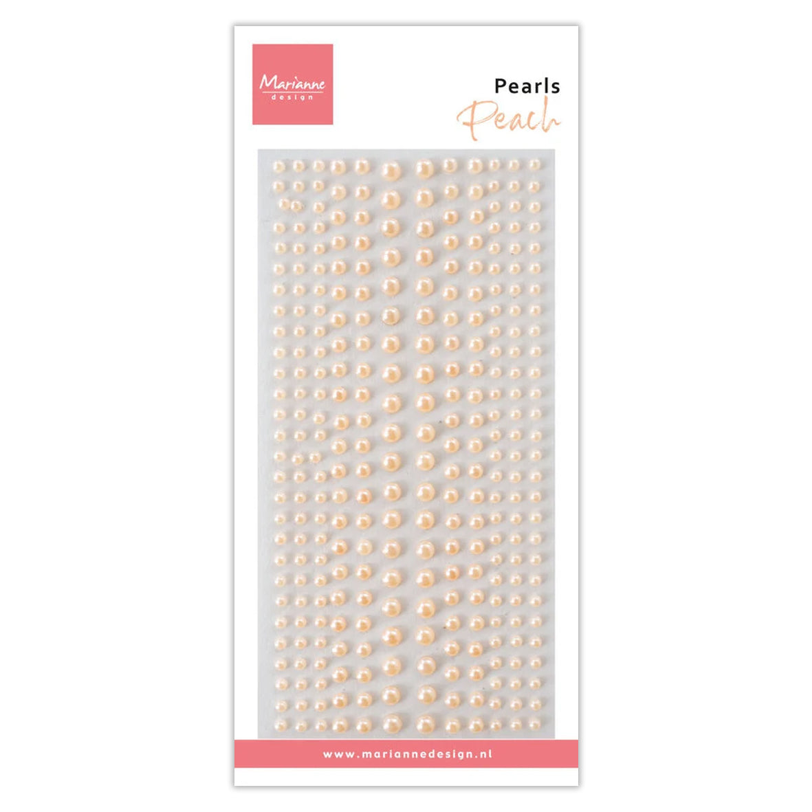 Marianne Design Decoration Pearls Peach