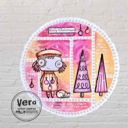 #426 - A7 Clear Stamp Set - Warm & Cosy